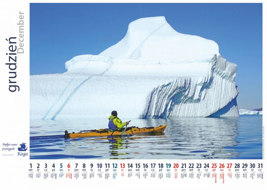 12 grudzień
Anna Pawelec, Upernavik Icefjord, Grenlandia


