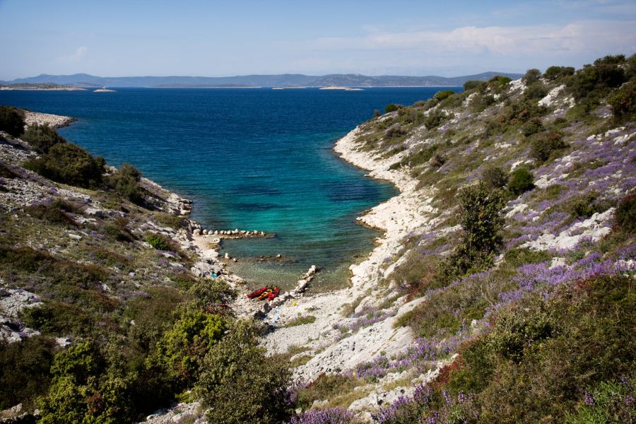 Rajska zatoka
Północny brzeg wyspy Kornat, Park Narodowy Kornaty. Chorwacja
