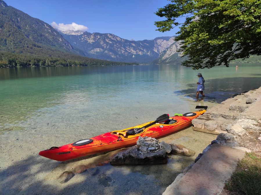 526 m npm
Jezioro Bohinj Słowenia
