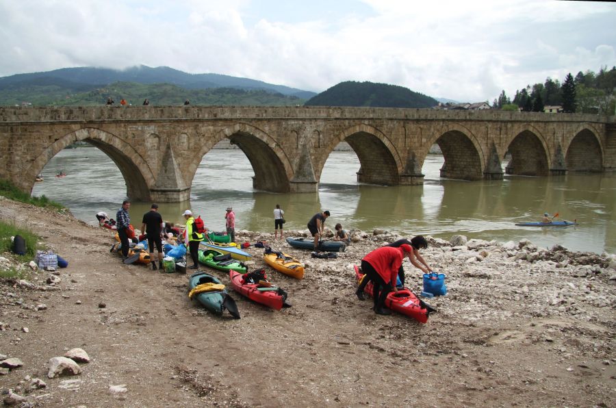 Drina przy Moście Mohameda-pašy Sokolovicia w Višegradzie
Marek Mazur

