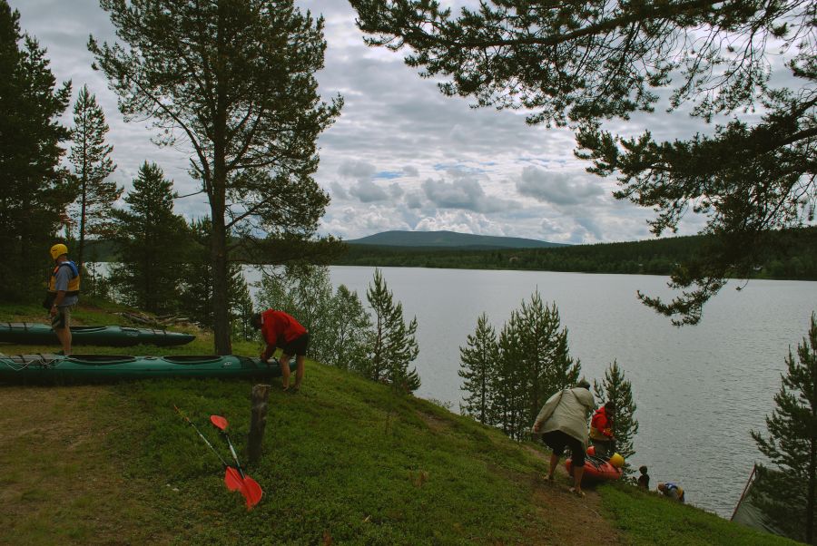 Z górki na pazurki
Finlandia - Laponia, Ounasjarvi
lipiec
