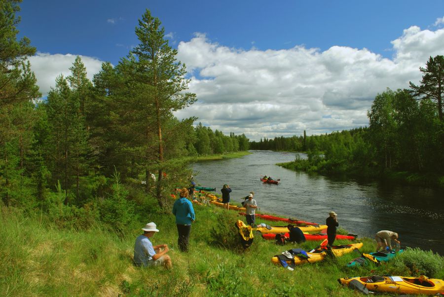 Jeszcze popłyniemy daleko
Finlandia - Laponia, Variojoki
lipiec
