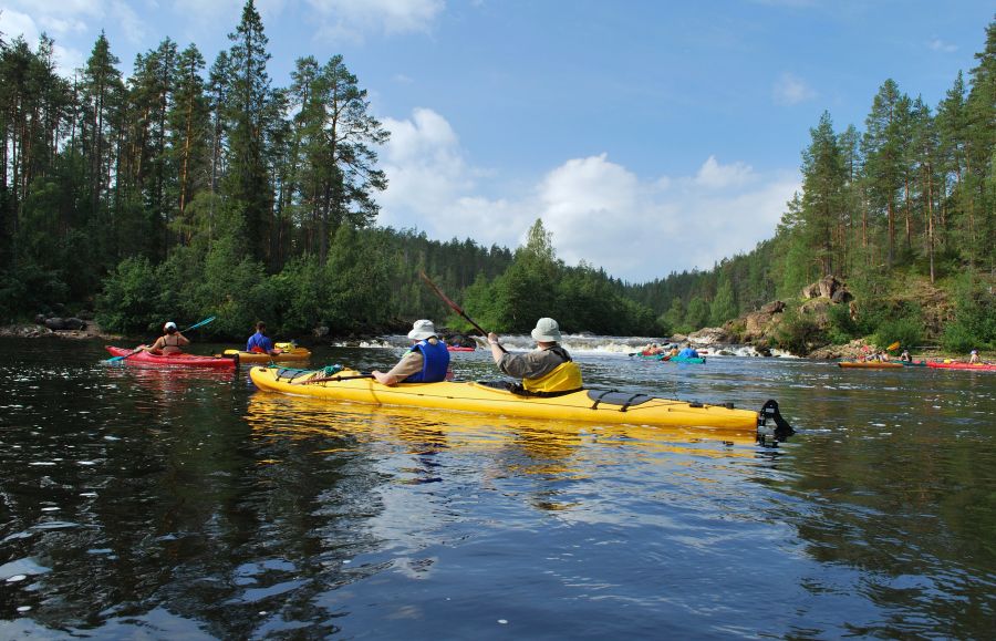 Nieźle pobujało
Finlandia - Kuusamo, Oulankajoki
lipiec
