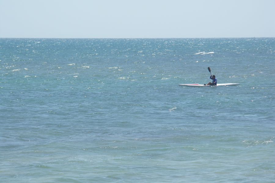 Lądu nie widać
Martyna Leciak
Samotny kajakarz na Oceanie Indyjskim u wybrzeży Zachodniej Australii. Lądu nie widać, ale tylko na zdjęciu;)
