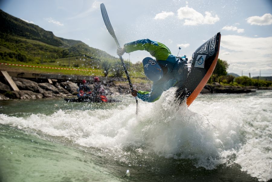 Freestyle
Zofia Tuła
Tor kajakowy na rzece Le Tarn w miejscowości Millau we Francji
