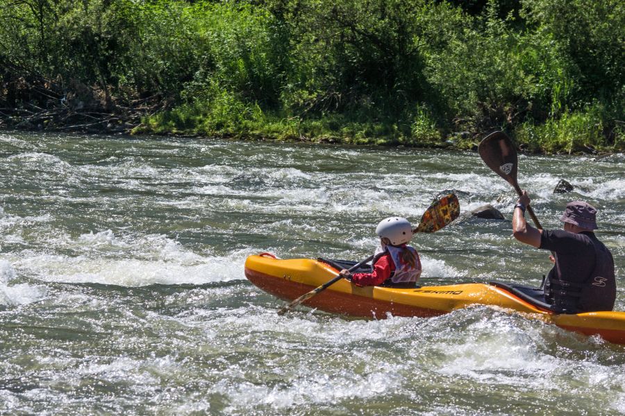                W drodze po medal
Dunajec -  Wietrznice, stary tor kajakowy
