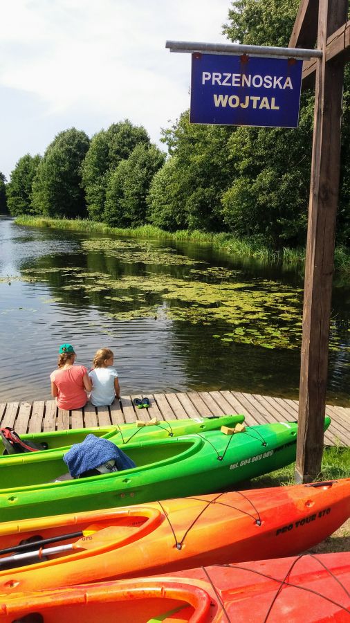 młode na Wdzie
kadr z jednej z rodzinnych wypraw
