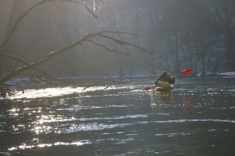 Zimowe klimaty
Brda Korkowa, luty 2009
Słowa kluczowe: Brda spływ